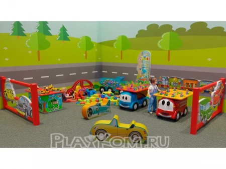 Игровая комната Машинки (20 м²)