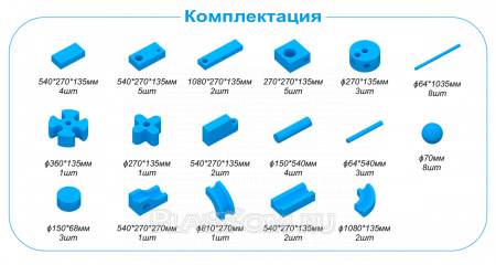 Набор «Плэйграунд 55L»
