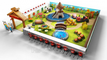Игровая площадка для малышей Счастливая Ферма
