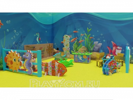 Игровая комната Подводное царство (20 м²)