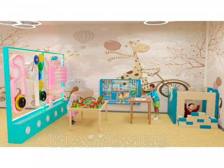 Игровая комната Осенняя поездка (20 м²)