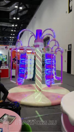 Карусель Rotating Chairs с двигателем