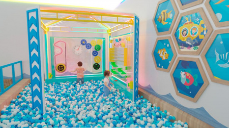 Игровая комната Эко-море (65 м²)