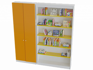 Книжный шкаф для игровой комнаты M