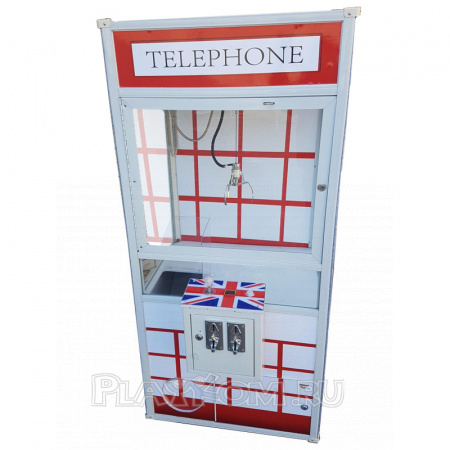 Кран-машина Телефонная будка