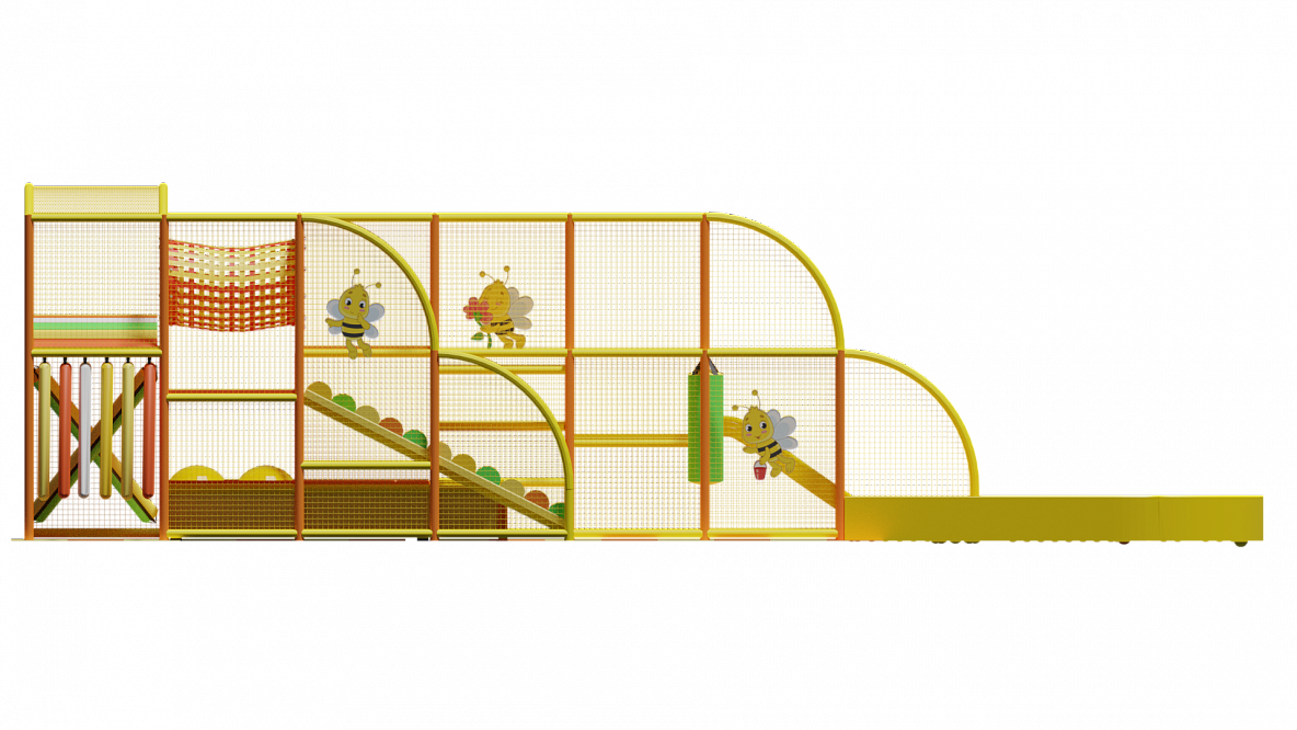 Детский игровой лабиринт "Улей"