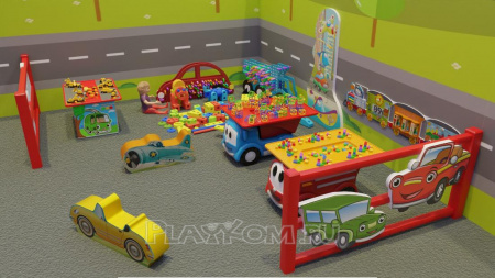 Игровая комната Машинки (20 м²)