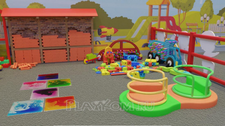 Игровая комната Стройка (40 м²)