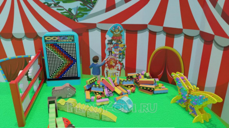 Игровая комната Цирк (20 м²)