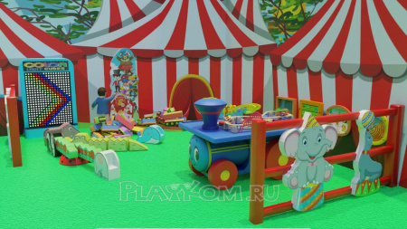 Игровая комната Цирк (20 м²)