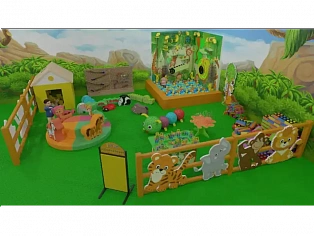 Игровая комната Джунгли (40 м²)