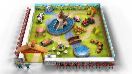 Игровая площадка для малышей Счастливая Ферма