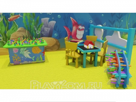 Игровая комната Подводное царство (20 м²)