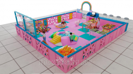 Игровая комната Тортленд (35 м²)