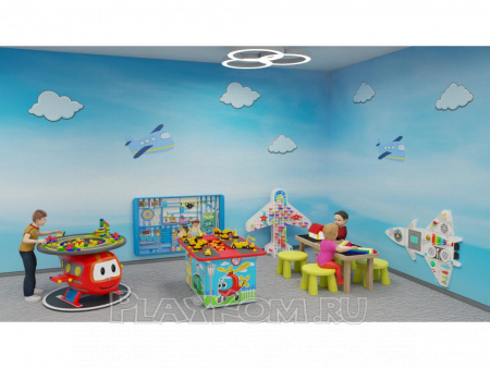 Игровая комната Авиарейс (20 м²)