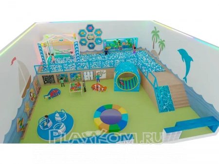 Игровая комната Эко-море (65 м²)