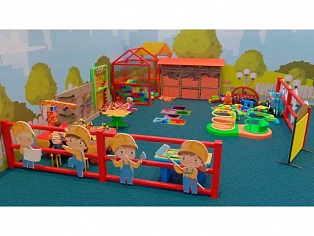 Игровая комната Стройка (40 м²)
