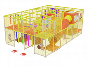 Детский игровой лабиринт "Кошкин Дом"