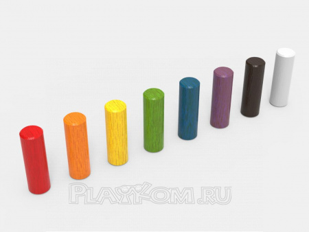 Игровая панель "Мозаика палочки"