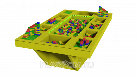 Стол для лего на 6-х Малый